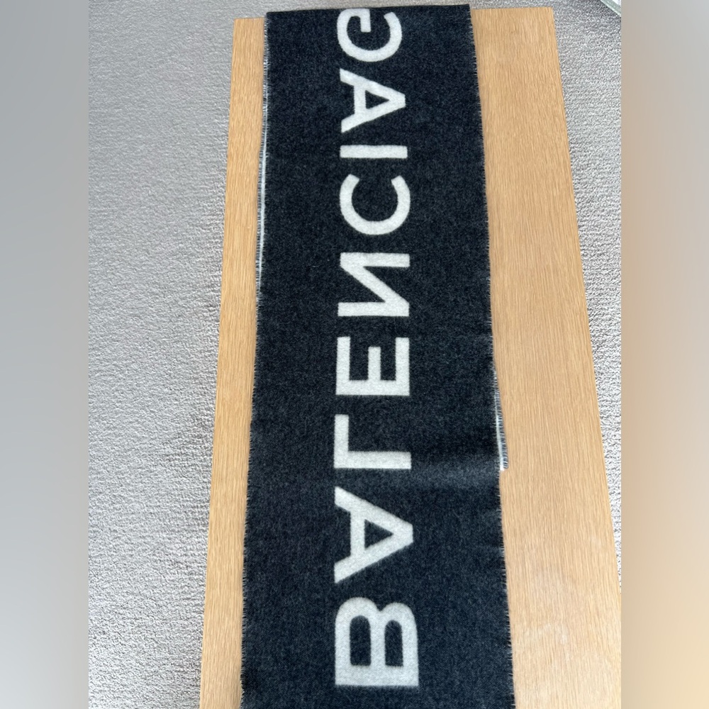 Balenciaga scarf.